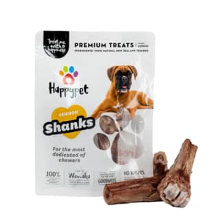 HappyPet Venison Shanks Dog Treats - 3 Pack