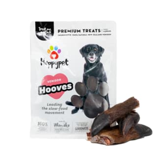 HappyPet Venison Hooves Dog Treats - 4 Pack