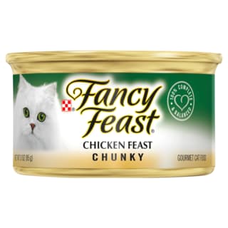 Fancy Feast Chunky Chicken Feast Wet Cat Food - 85g
