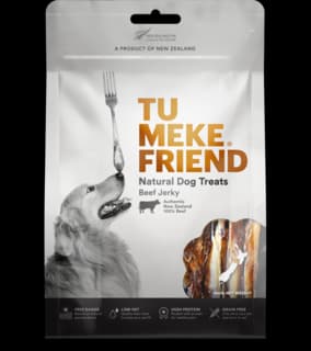 Tu Meke Friend Beef Jerky Dog Treats - 400g