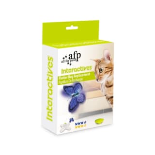 All For Paws Interactive Flutter Bug Cat Toy Replacement Butterflies - 6 Pack
