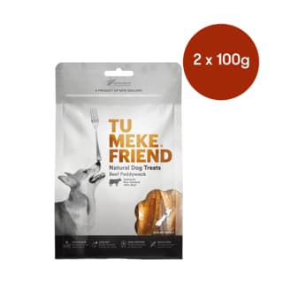 Tu Meke Friend Beef Paddywack Dog Treats - 200g (2 x 100g Bags)