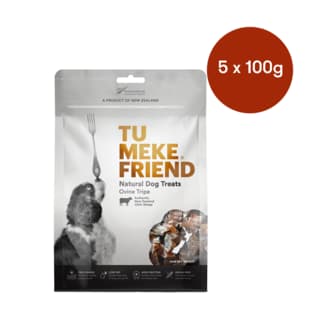 Tu Meke Friend Ovine Tripe Dog Treats - 500g (5 x 100g Bags)