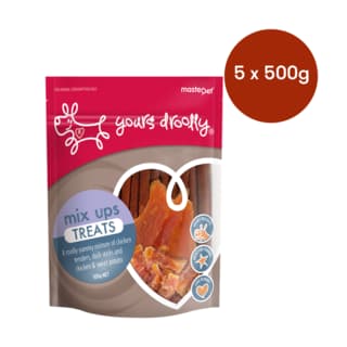 Yours Droolly MixUps Dog Treats - 2.5kg (5 x 500g Bags)