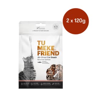 Tu Meke Friend Gourmet Salmon Cat Treats - 240g (2 x 120g Bags)