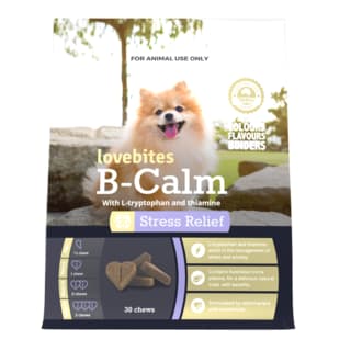 Vetafarm Lovebites B-Calm Dog Calming Chews - 30 Pack