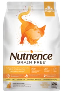 Nutrience Grain Free Turkey Chicken & Herring Dry Cat Food - 2.5kg