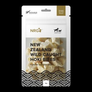 NRG+ New Zealand Hoki Bites Pet Treats - 40g