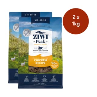 ZIWI Chicken Air Dried Cat Food - 2kg (2 x 1kg Bags)