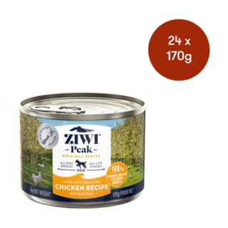 ZIWI Chicken Wet Dog Food - 170g x 24