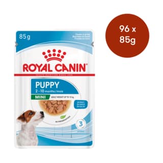 Royal Canin Mini Wet Puppy Food - 85g x 96