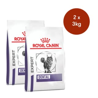 Royal Canin Vet Dental Dry Cat Food - 6kg (2 x 3kg Bags)