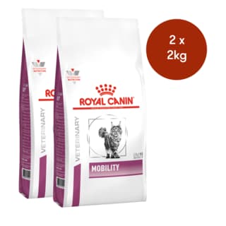 Royal Canin Vet Mobility Dry Cat Food - 4kg (2 x 2kg Bags)