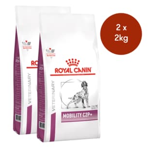 Royal Canin Vet Mobility C2P+ Dry Dog Food - 4kg (2 x 2kg Bags)
