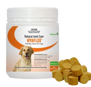 Vetnex Hyaflex Mobility Dog Joint Support Chews - 60 Pack