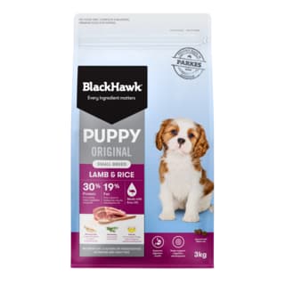 Black Hawk Original Small Breed Puppy Lamb & Rice Dry Dog Food - 3kg