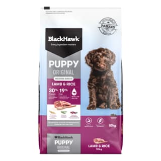 Black Hawk Original Medium Breed Puppy Lamb & Rice Dry Dog Food - 10kg