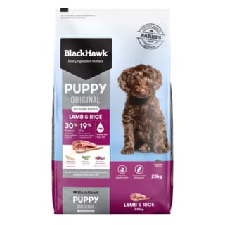 Black Hawk Original Medium Breed Puppy Lamb & Rice Dry Dog Food - 20kg