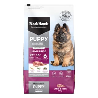 Black Hawk Original Large Breed Puppy Lamb & Rice Dry Dog Food - 10kg