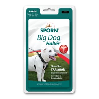 Sporn Big Dog Halter Harness - Large - Black