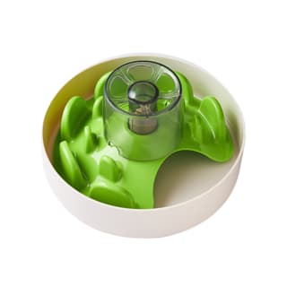 PetDreamHouse SPIN Interactive Cat and Dog Feeder UFO Maze - Green