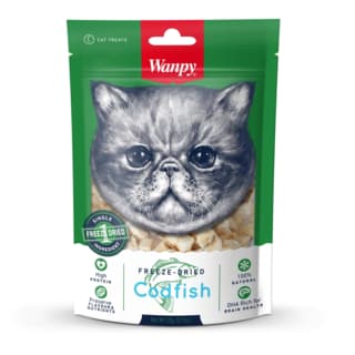 Wanpy Freeze Dried Codfish Cat Treats - 20g