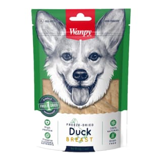 Wanpy Freeze Dried Duck Breast Dog Treats - 40g