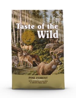 Taste of the Wild Pine Forest Grain Free Dry Dog Food - 12.2kg