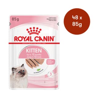 Royal Canin Instinctive Loaf Kitten Wet Cat Food - 85g x 48