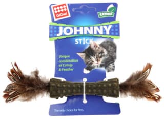 GiGwi Johnny Stick Catnip with Double Feather Cat Toy - Double Feather