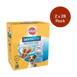 Pedigree Dentastix Daily Oral Care Small Dog Treats - 56 Pack (2 x 28 Packs)