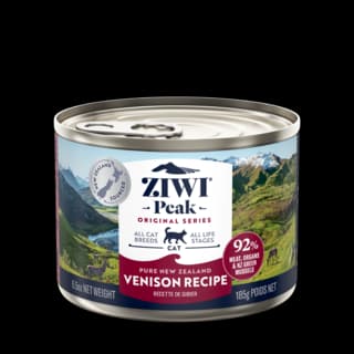 ZIWI Venison Wet Cat Food - 185g x 36