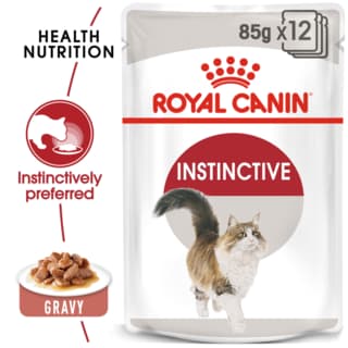 Royal Canin Instinctive Adult in Gravy Wet Cat Food - 85g x 24