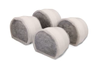 PetSafe Drinkwell Cat and Dog Water Fountain Carbon Replacement Filters - 4 Pack
