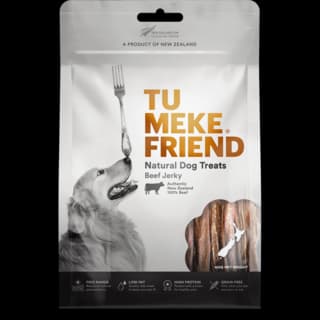 Tu Meke Friend Beef Jerky Dog Treats - 800g (2 x 400g Bags)