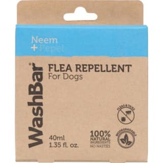 WashBar Natural Dog Flea Repellent Drops - 40ml
