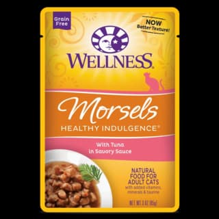 Wellness Morsels Tuna Adult Wet Cat Food - 85g x 48