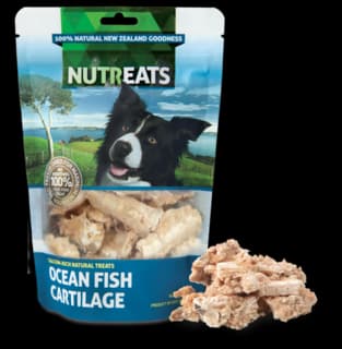 Nutreats Freeze Dried Ocean Fish Cartilage Dog Treats - 50g