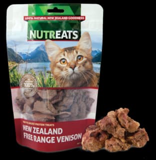 Nutreats Freeze Dried Venison Cat Treats - 50g