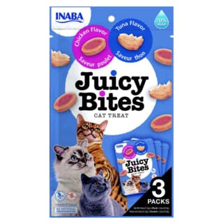 Inaba Juicy Bites Tuna & Chicken Cat Treats - 68g (2 x 34g)