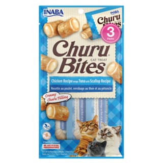 Inaba Churu Bites Chicken with Tuna & Scallop Cat Treats - 30g