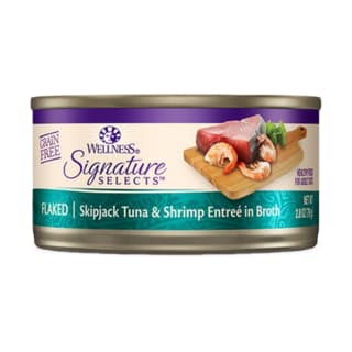 Wellness CORE Signature Selects Flaked Tuna & Shrimp Wet Cat Food - 79g x 24