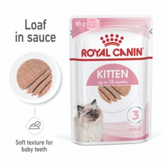 Royal Canin Instinctive Loaf Kitten Wet Cat Food - 85g