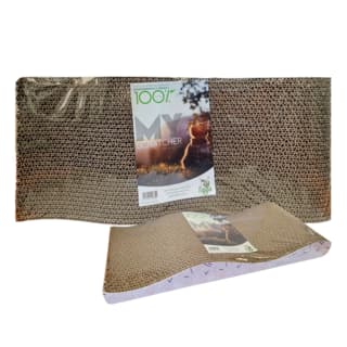 Tigga Cardboard Ripple Cat Scratcher - Medium