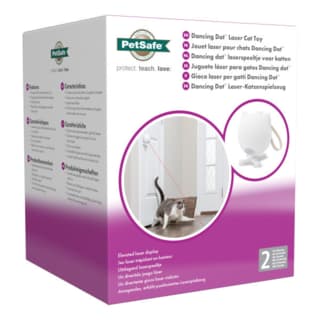 PetSafe Dancing Dot Laser Cat Toy - White