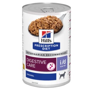 Hill's Prescription Diet i/d Low Fat Digestive Care Canned Wet Dog Food - 360g x 12