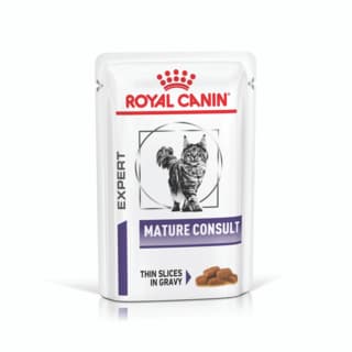 Royal Canin Vet Feline Mature Consult Wet Cat Food - Pack (85g x 12)