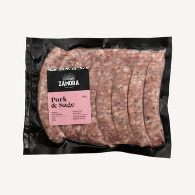Zamora Pork & Sage Sausages 350g