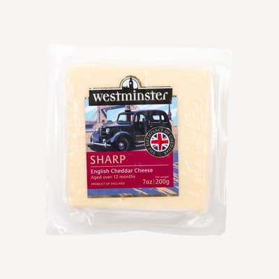 Westminster Sharp English Cheddar Cheese 200g
