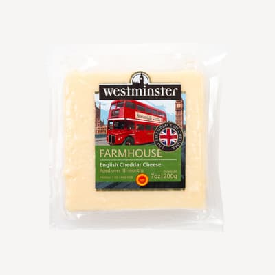 Westminster Farmhouse English Cheddar Cheese 200g